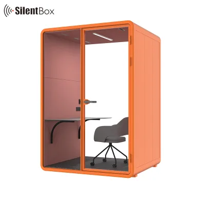 High-performance Sound-insulated Cubicles Customized Office Pods with Intelligent Controller