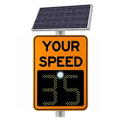 School Zone Speed Limit Reflective Traffic Sign Slow Down Warning Road Sign