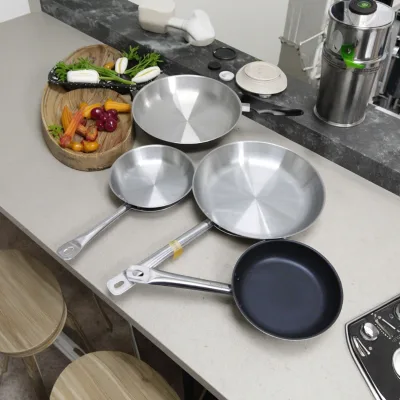 SJ Saute Pan for Frying and Cooking Durable and Versatile Kitchen Tool