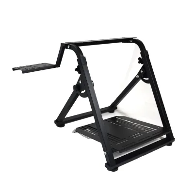 Driving Game Platform with Ergonomic Wheel Height for Home