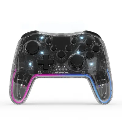 Ergonomic Six-Axis Gyroscope Joysticks Dual Motor Vibration Motion Sensing Turbo Combo Game Controller Nintend Switch Console