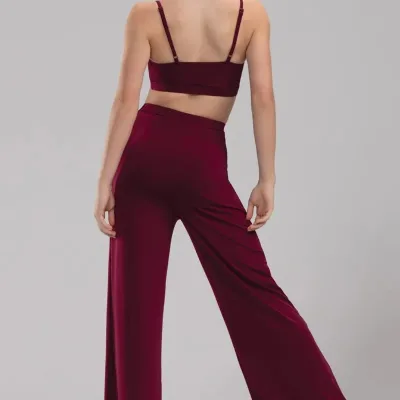 Women High Spandex Velvet Jumpsuit Ballet Dance Costumes Ballet Acro Dance Unitards