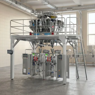RL520K Multi-purpose Vertical Packaging Machine Industrial VFFS Pouch Packing Equipment for Powder Granule Material
