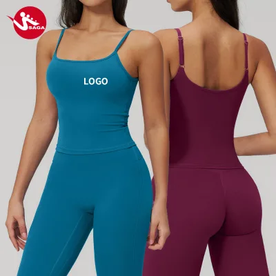 Wholesale Factory Direct Price Tight Fit Running Outerwear Gym Fitness Base Layer Tank Top Sports Athletic Y Backless sports bra