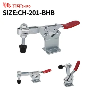Hand Tool Horizontal Toggle Clamp GH-201B Industrial Grade Stainless Steel for Assembly Application