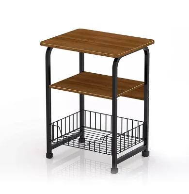 China Wholesale Cabinet Maker Panel Cart Wood Cabinet Trolley Cart Cabinet Storage Trolley