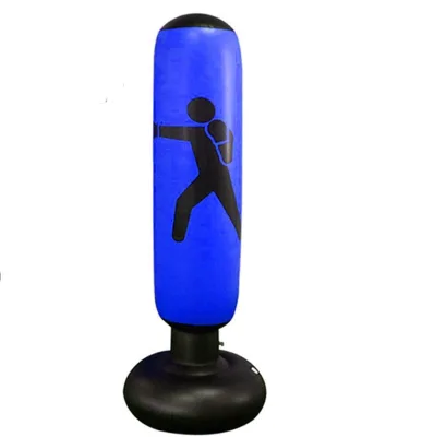 Best-selling PVC Standing Children Play and Exercise Inflatable Boxing Column Toys