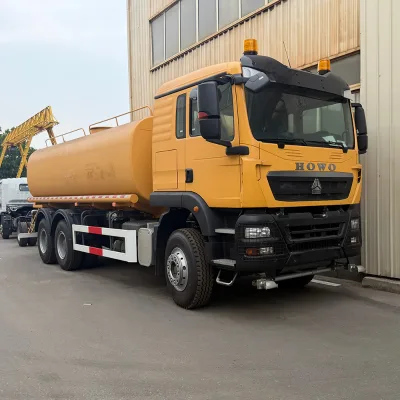 Yellow HOWO TX 6x4 Fuel Tanker with Advanced Anti-Corrosion 20000L Tank Lining for Maximum Safety in Fuel & Oil Transportation