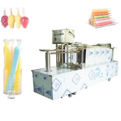 Large Capacity Ice Cream Ice Pop Filling Packaging Sealing Machine Automated Production