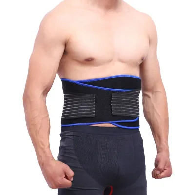Adjustable Training Lumbar Support Double Pull Waist Support Belt for Weightlifting