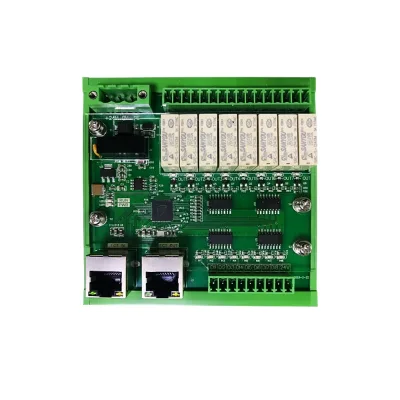 EtherCAT Remote IO Module Digital Quantity Fully Isolated 8-input 8-relay Output Integrated Expansion Module