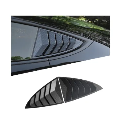 Side Exhaust Window Position ABS Louver Cap Exhaust Port Car Modification Accessory for Tesla MODEL 3