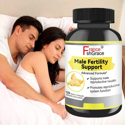 Customized Label Male Fertility Support Supplement Promotes Reproductive System Function Dietary Male Fertility Support Capsules
