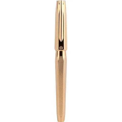 Gold Fountain Pen HERO-2191# High Quality Luxury Business  Gold Color Engraving Brass Paint  Made in China