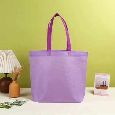 Eco Friendly Recyclable Non Woven Bag Custom Printed Promotional Shopping Bag