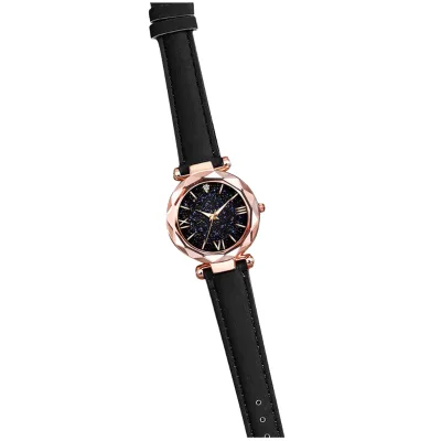 2026 Hot Sale Ladies Sports Quartz Watch with Leather Strap 32mm Dial Chronograph Eco-Friendly 20mm Band Unisex Luxury Digital