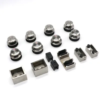 Ally Hardware SS 304 Modern Hotel Double Sliding Door Show Accessories with 2m 40*10mm*1.5mm Thickness Round Tube