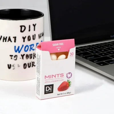 Freeze Mint Super Cooling Breath Mints Factory Directly Selling Refresh Cooling Mint Keto Diet Healthy Snack Peppermint Drops