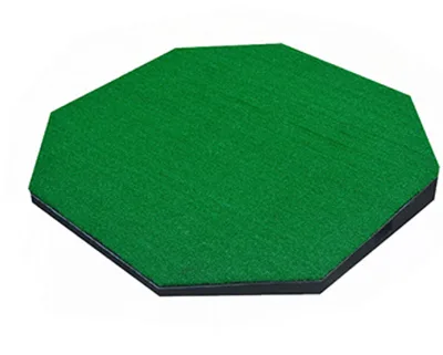 Octagon Slope Golf Hitting Mat for Practice & Training