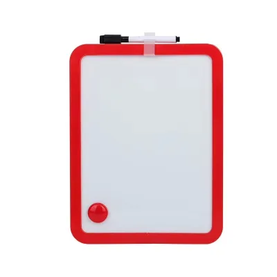 PS Plastic Colored Frame Single-Sided Erasable Magnetic Frame; Standard Whiteboard