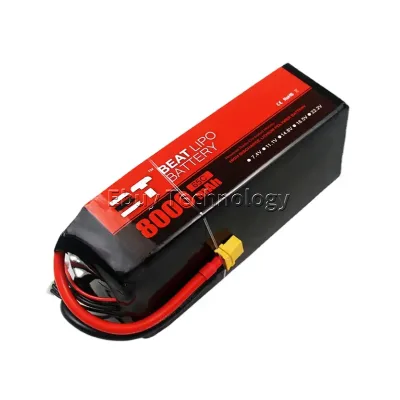 BT LiPo 8000MAh 6S 65C Battery Special for RC Model Aircraft 6th Generation LiPo Battery Technology