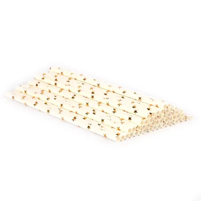 Biodegradable Eco-Friendly Disposable Short Colourful Paper Straws Stirrers (500 Count)-Tableware for Cocktail Short Drinks