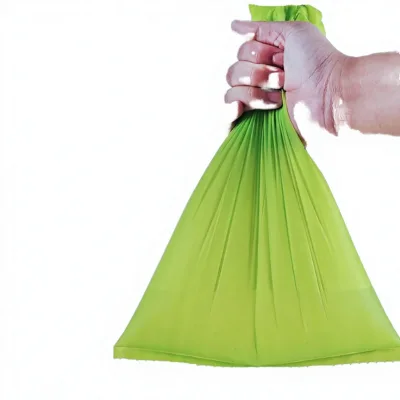 Factory Wholesale Hengtuo Brand Eco-Friendly Durable Recycled Plastic Unscented 0.01mm 0.02mm Cat Pet Poop Waste Bags Dispenser