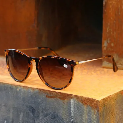2023 New Arrivals Wholesale Round Frames Shades Polarized Reading Sunglasses