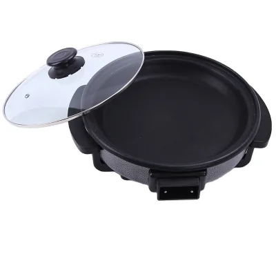 High Quality Multifunction Electric Hot Pot 40cm Size 1500W Round Electric Pizza Pan