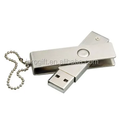 Custom logo Metal USB 2.0 Thumb Flash Drive 1GB 2GB 4GB 8GB