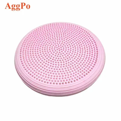 Core Balance Disc Trainer - Inflated Wobble Cushion Flexible Balance Disc - for Exercise, Home Yoga Balance Stability Training