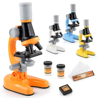 1200X HD Microscope Biological Science Lab Learning Toys Monocular Educational Toys