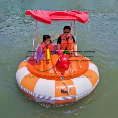 Top Quality Funny Water Sport Electric Boat LLDPE Plastic Battery Bumper Boat for Water Play and Amusement