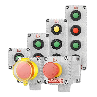 Explosion-proof Push Button with Green Light  Control Switch Push Button