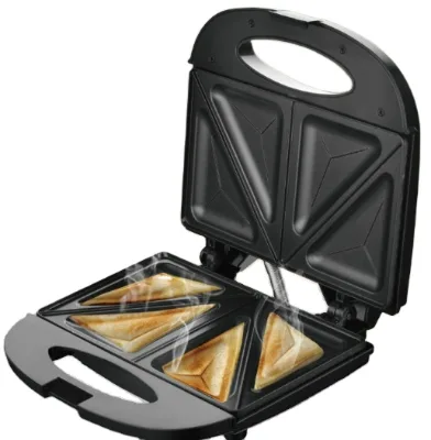 Portable Mini Easy to Clean Breakfast Maker 2 Slice Cake Oven Sandwich Maker