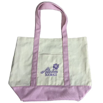 Custom Made Promotional 10oz Cotton Canvas Tote Bag Custom logo Small Mini Tote Bag with Front Pocket