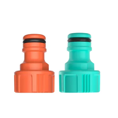 High Quality 1/2" 3/4" Quick Tap Connector Hose Tap Garden Adaptor Female Thread Nipple Joint