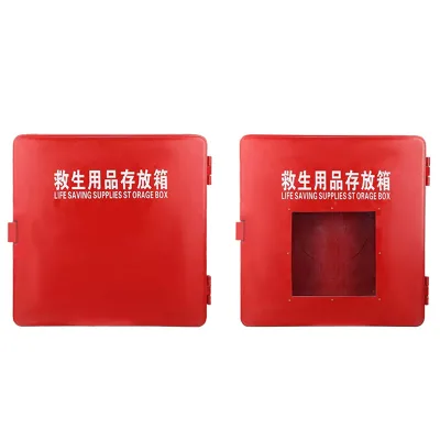 Factory Wholesale 6mm Thickness Fiber Glass Life Saving Supplies Storage Box for Life Buoy
