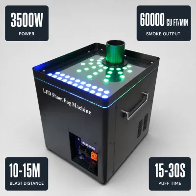 MAYAFX Factory Direct 110V 220V Dual Voltage Fog Spray Machine OEM Custom Logo High Speed Smoke Blaster