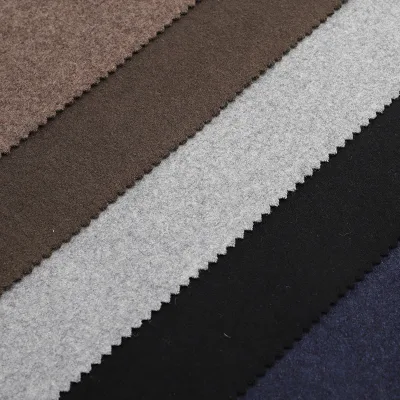 Cheap 100% Wool Fabric Discount Sale 350 Gsm Sustainable Woven Fabric