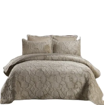 Crystal Velvet Quilted Quilt AB Version Hospital Sheet Set Washing air Conditioner Is Exported by Foreign Trade Bedding Set