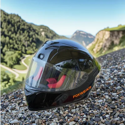 New Foxwear 4K Camera for Voice Integrated Smart Helmet Men's Women's All-Season Full-Face 3C Certified ABS Shell