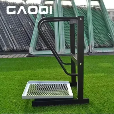 Driving Range Single Golf Bag Storage Display Racks Steel Frame Golf Rack