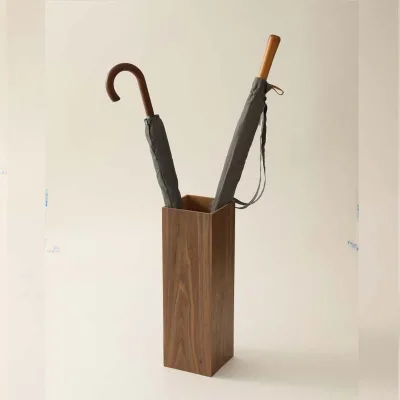 Nordic Style Wooden Umbrella Stand Handicraft for Home or Guesthouse for Hotels' Lobby Storage