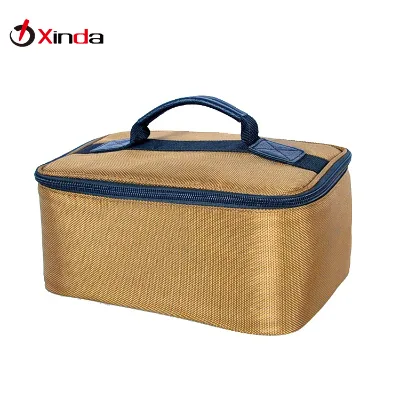 Trusted Supplier BBQ Picnic Condiment Bottle Carry Bag Camping Spice Bag with Removable Mesh Pockets