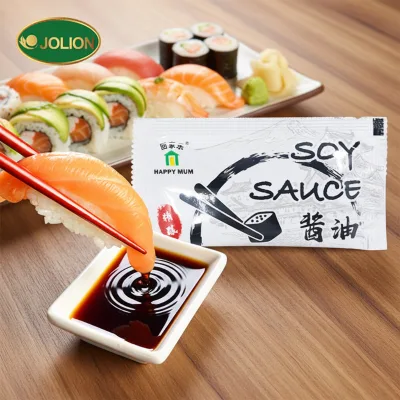 Happy Mum 8ml 10ml Condiments Japanese Teriyaki Soya Sweet Sushi Soy Sauce Sachet