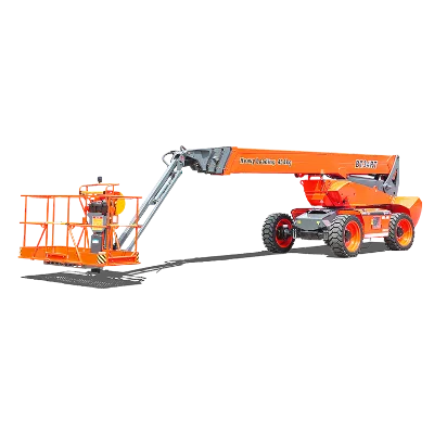 BT28RT China Top Brand Telescopic Boom Lift 26.6m Platform Height 21.9m Operating Range 18.4 Ton Aerial Platform