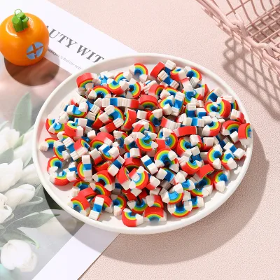 New Trend Extremely Fun and Colorful Mini Rainbow Erasers Engaging School Accessories to Enhance Kids' Learning Experience