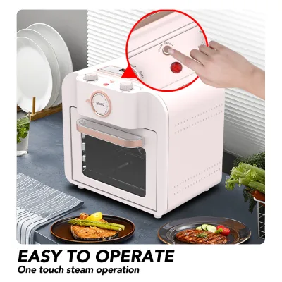 ETL/GS Steam Dual Cook Air Fryer Custom Household Kitchen Appliances Cooking 8 Preset Menus Healthy Cooking Air Fryer Oven Steam