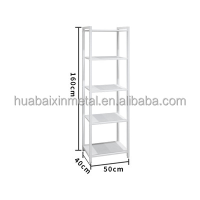 Women's Clothing Store Hanging Display Rack Nakajima Shelf Black White Floor Hanger Clothing Display Supermarket Supply